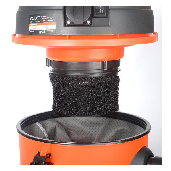 Пылесос строительный Patriot VC 206T