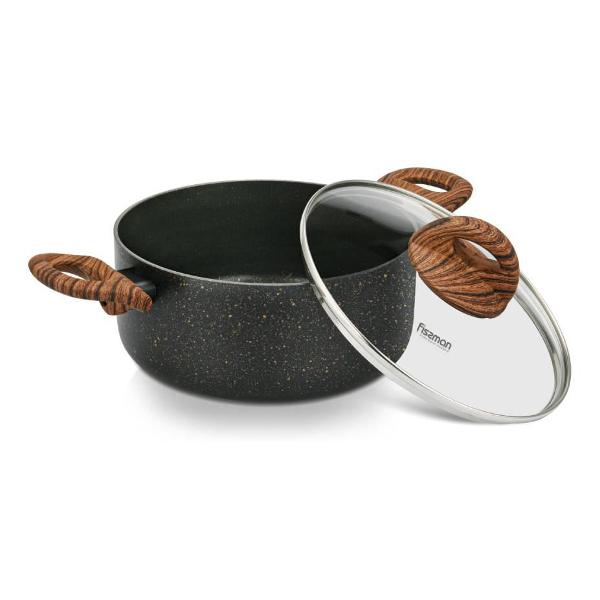 Набор кастрюль FISSMAN BLACK COSMIC 4348