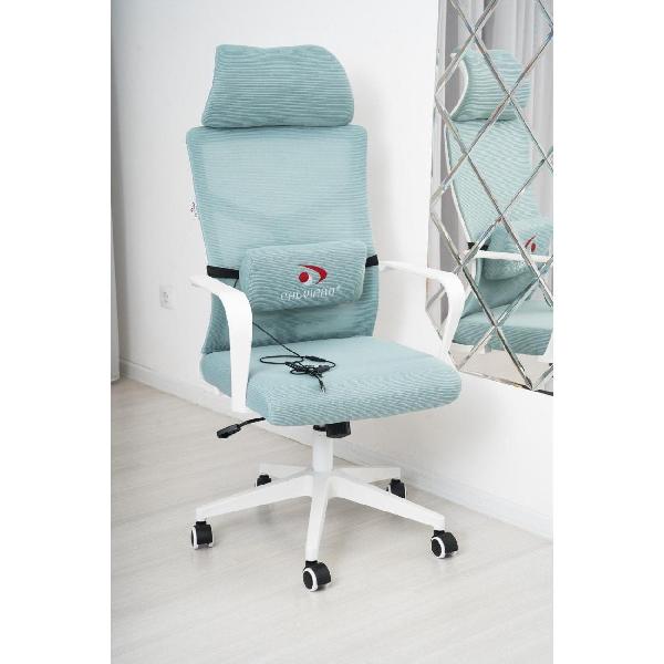 Компьютерное кресло с массажем Calviano Milan Аir синий