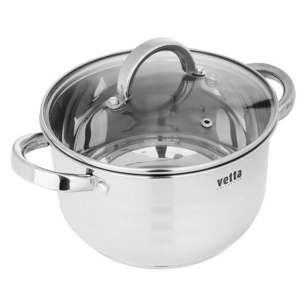 Набор кастрюль VETTA Фултон 2.9 л + 4 л + 5.4 л