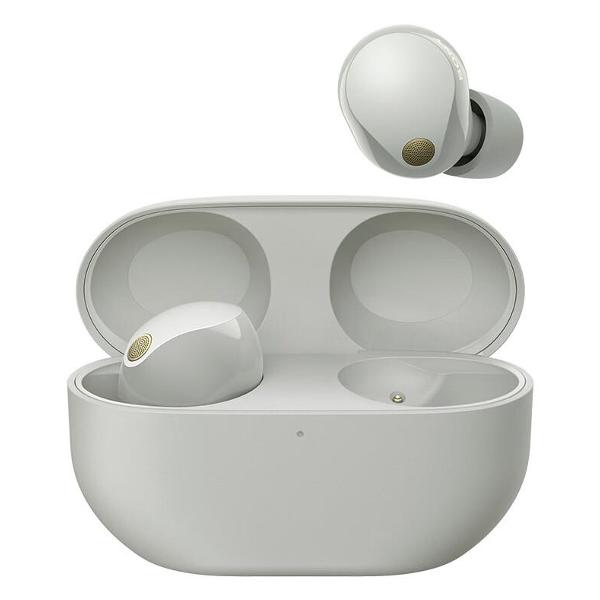 Наушники внутриканальные Bluetooth Sony WF-1000XM5, серебристый фото