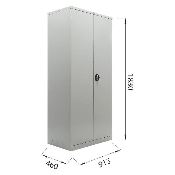 Шкаф Brabix 291136 серый