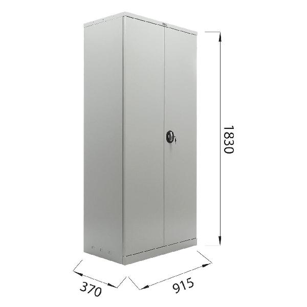 Шкаф Brabix 291135 серый