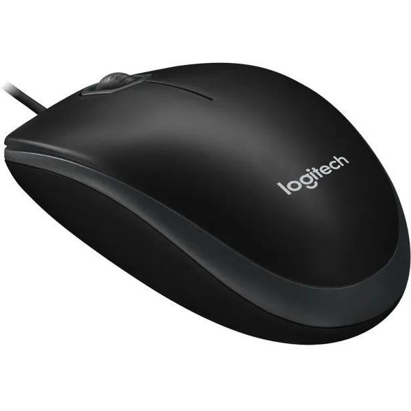 Мышь проводная Logitech B100