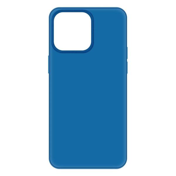 Чехол Krutoff Silicone Case iPhone 15 Pro Max синий фото