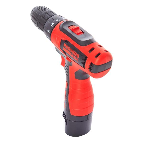 Шуруповерт аккумуляторный Redverg SD12LE/2-2