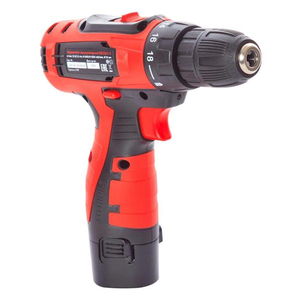 Шуруповерт аккумуляторный Redverg SD12LE/2-2