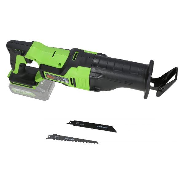 Пила сабельная аккумуляторная Greenworks GD24RS