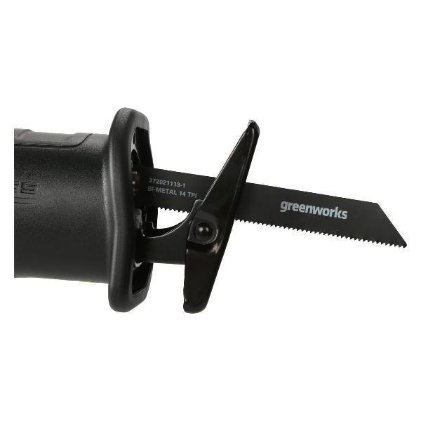 Пила сабельная аккумуляторная Greenworks GD24RS