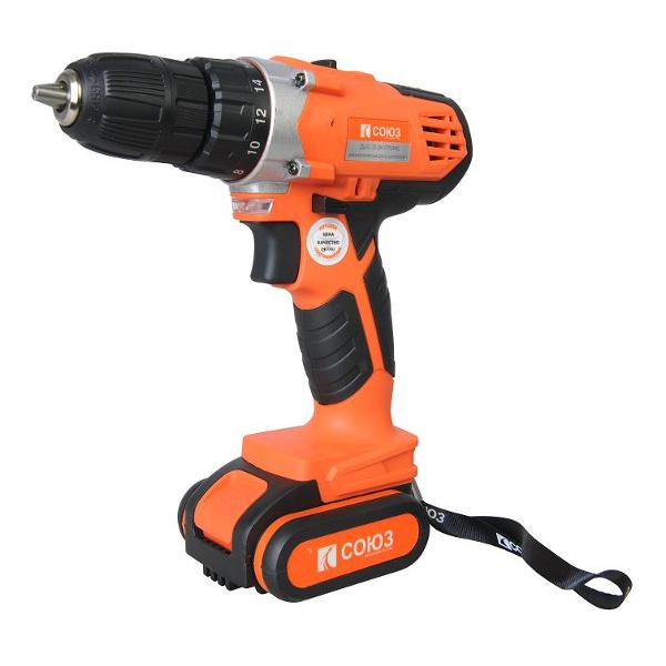 Дрель-шуруповерт Союз ДШС-12-2К-ПРОМО фото