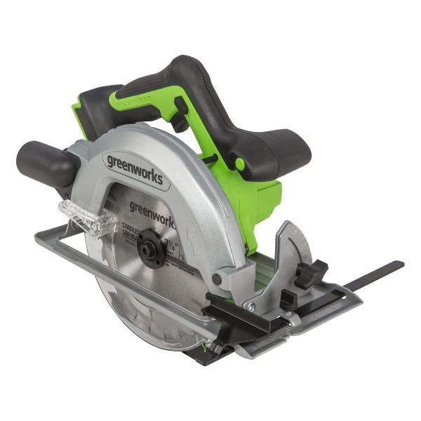 Электропила циркулярная Greenworks GD24KS