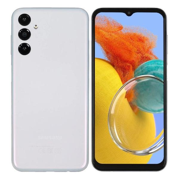 Смартфон Samsung Galaxy M14 4/64GB серебристый