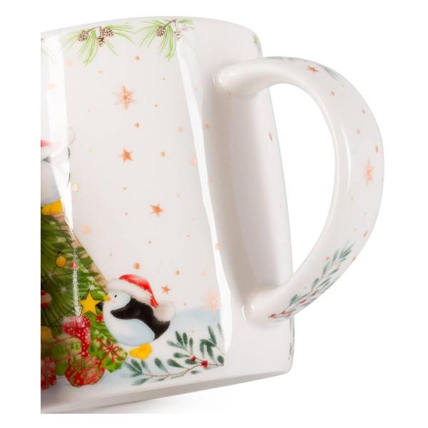 Чашка FISSMAN новый год 14045