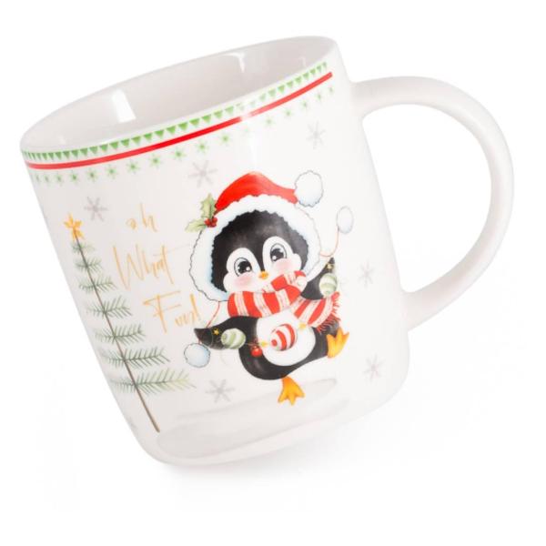 Чашка FISSMAN новый год 14046