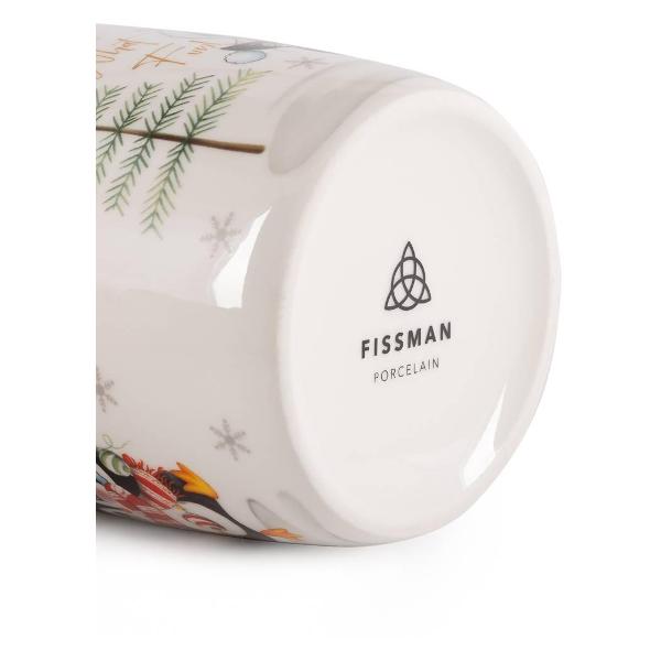 Чашка FISSMAN новый год 14046