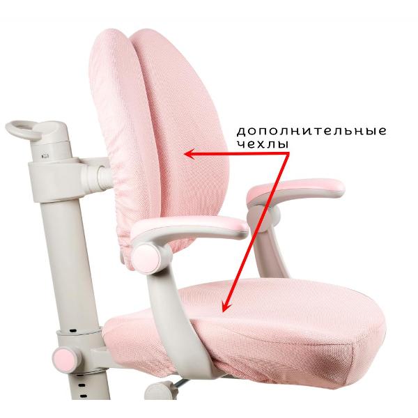 Кресло детское Calviano SMART розовый