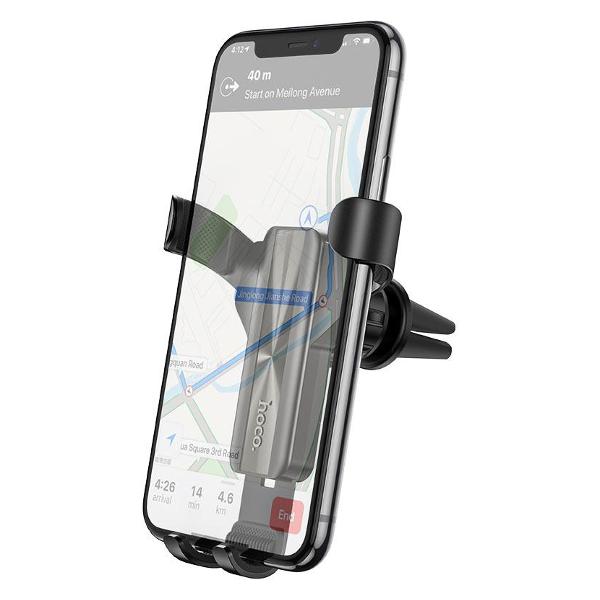 Держатель автомобильный для смартфонов Hoco RH4 черный