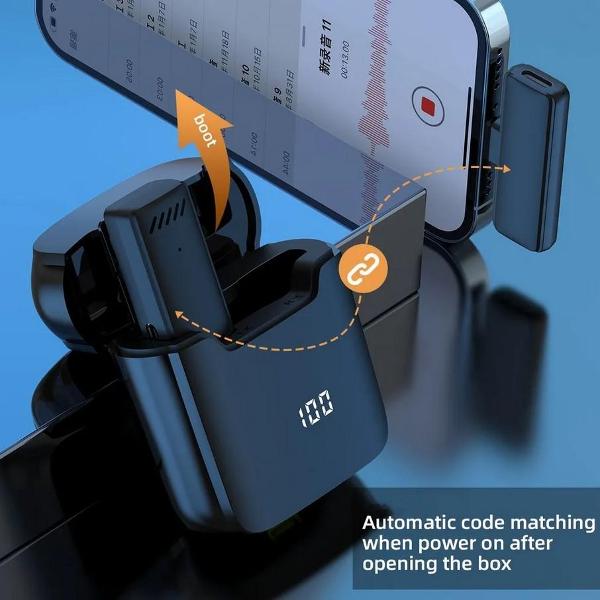 Микрофон петличный ZDK S13 Lighting