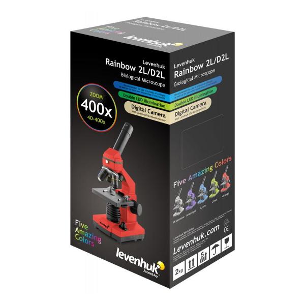Микроскоп Levenhuk Rainbow 2L PLUS