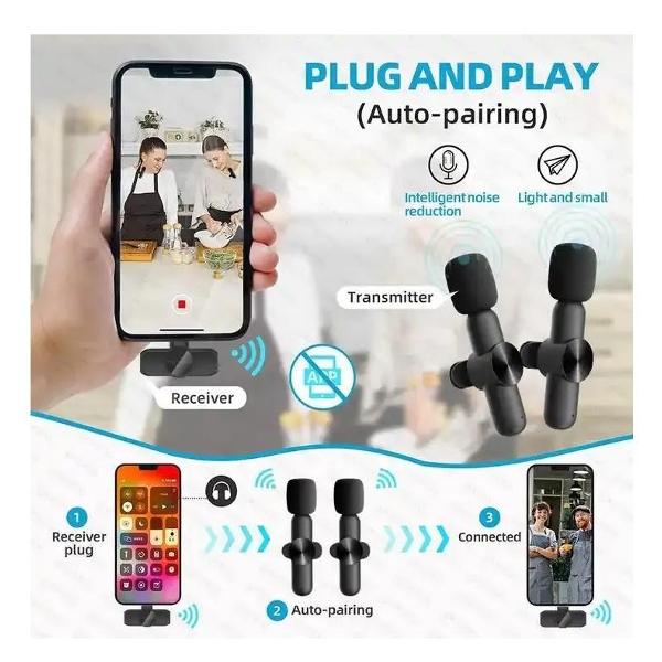 Микрофон петличный ZDK K3 Lighting