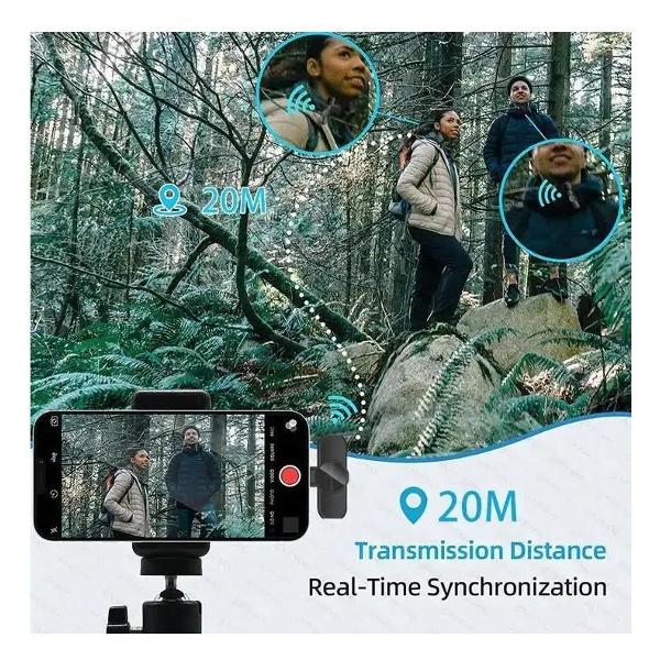 Микрофон петличный ZDK K3 Lighting