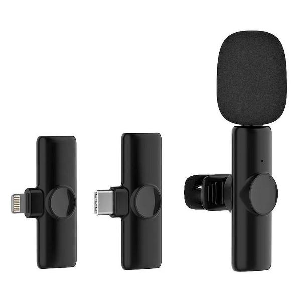 Микрофон петличный ZDK K2 Lighting