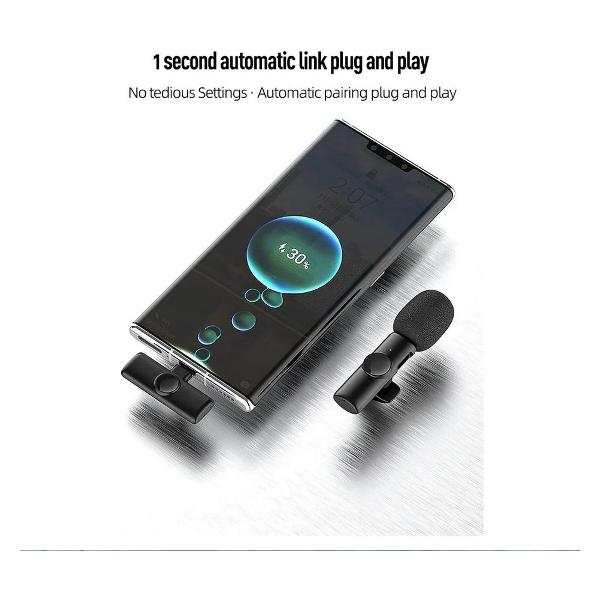 Микрофон петличный ZDK K2 Lighting