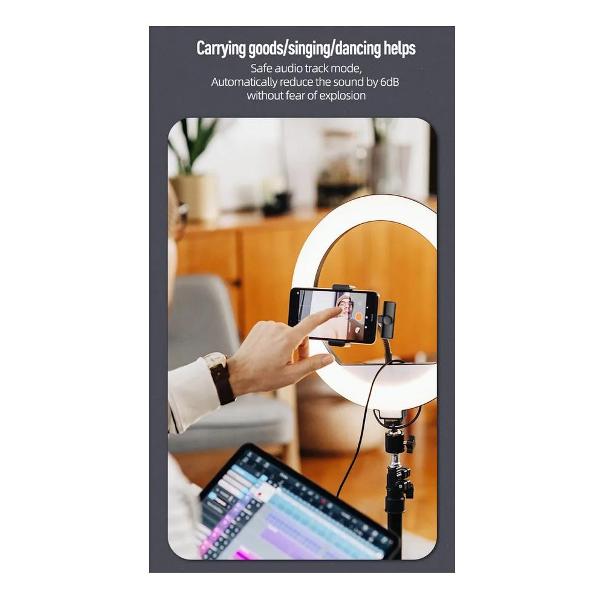 Микрофон петличный ZDK K2 Lighting