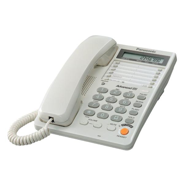 Телефон проводной Panasonic KX-TS2365RUW фото