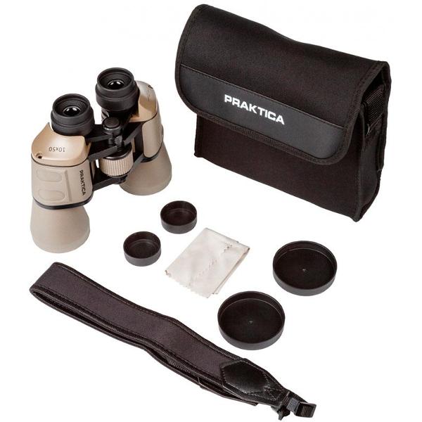 Бинокль Praktica Falcon 10x50 песочный (11110509)