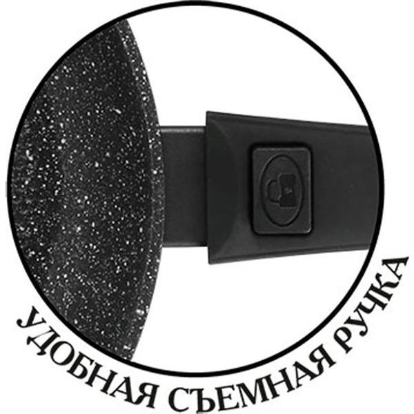 Сковорода GreenPoint 3024DR-GP 24 см