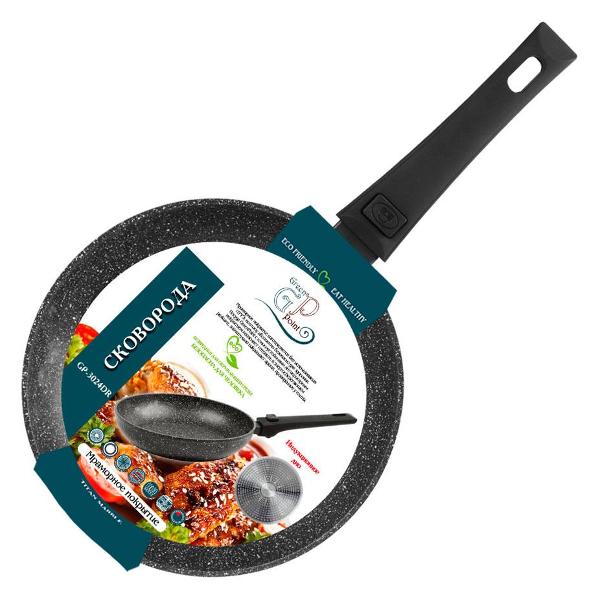 Сковорода GreenPoint 3024DR-GP 24 см