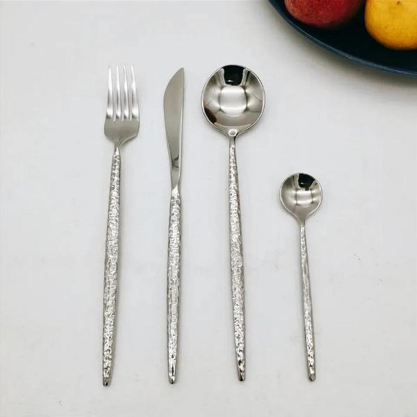Набор столовых приборов ZDK Homium Home серебритсый
