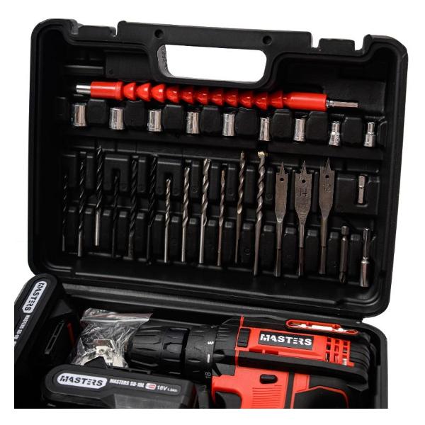 Шуруповерт аккумуляторный Masters SD-18L SET1