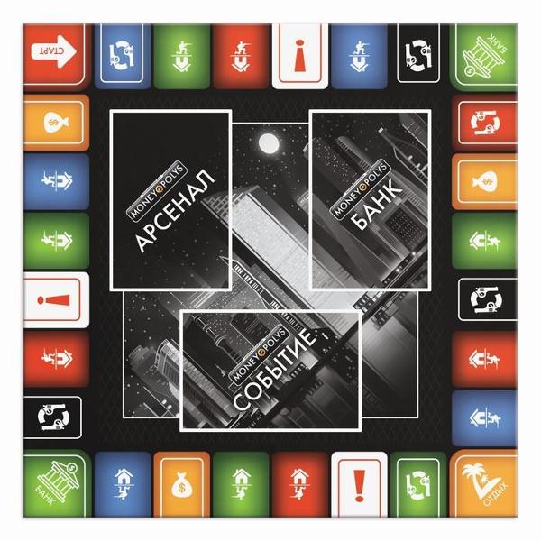 Игра настольная ЛАС ИГРАС 2586839 Money Polys. МАФИЯ