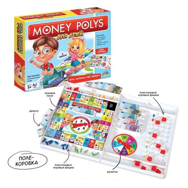 Настольная игра Лас Играс KIDS 4505536 Money Polys для детей