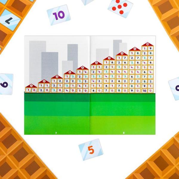 Игра настольная ЛАС ИГРАС 4562800 Математические домики