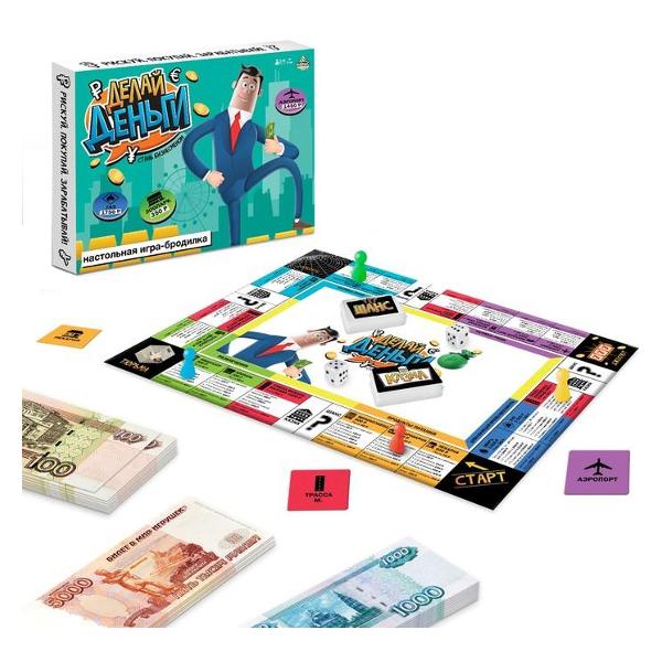 Настольная игра Лас Играс KIDS 9272922 Делай деньги