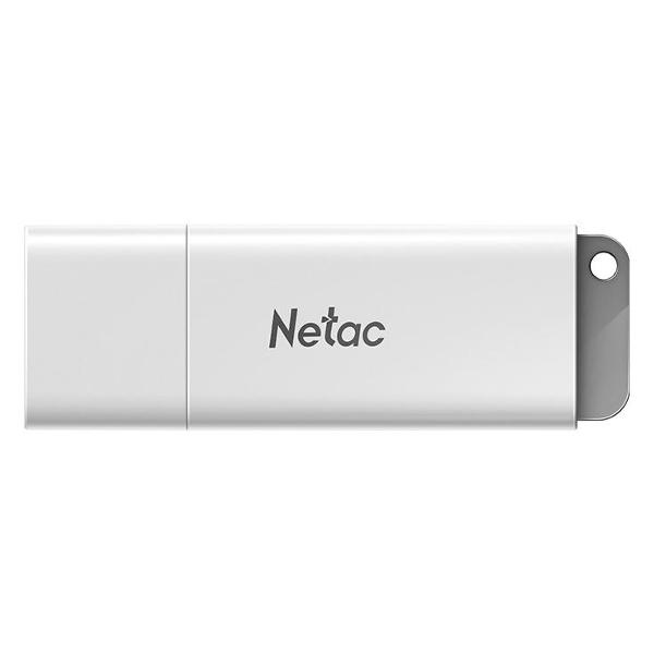Флэш диск USB Netac U185 3.0 128ГБ белый фото