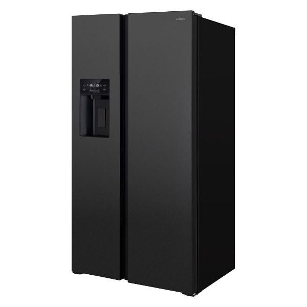 Холодильник Hiberg RFS-655DX NFB inv графитовый фото