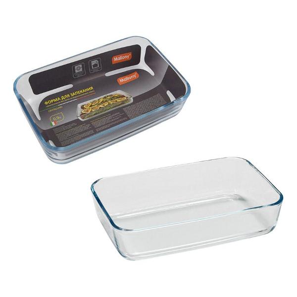 Форма для выпекания (стекло) Mallony CRISTALLINO, объем 0,9 л
