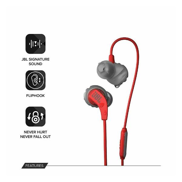Наушники-вкладыши JBL Endurance Run Red