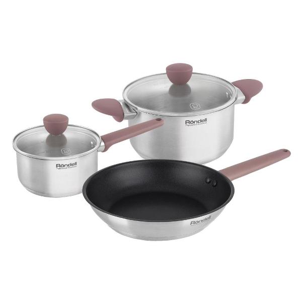 Набор кастрюль Rondell Bueno, 5 предметов (RDS-1658)