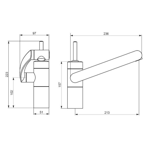 Смеситель Damixa 290007264