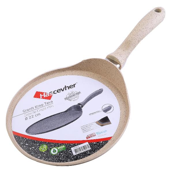 Сковорода блинная HASCEVHER 80436 22 см