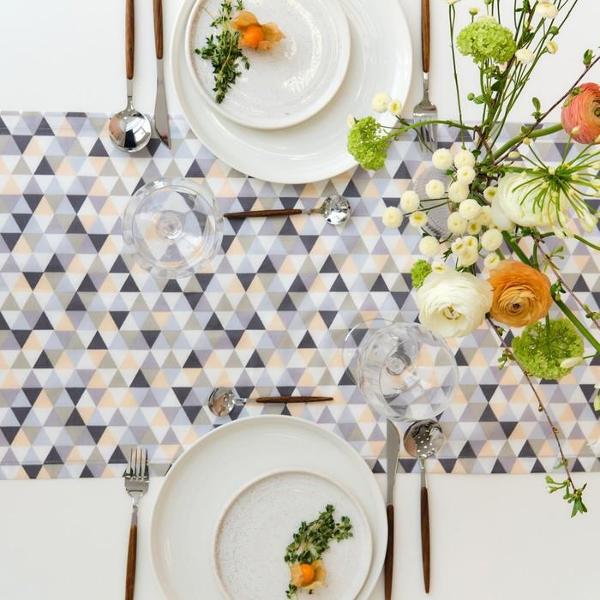 Дорожка сервировочная Этель Треугольники 9596584