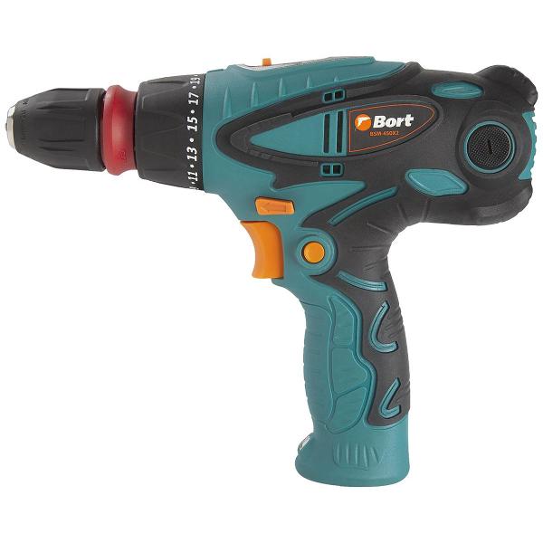 Шуруповерт Bort BSM-450X2