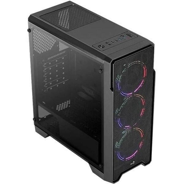Корпус для компьютера Aerocool Ore Saturn FRGB-G-BK-v1