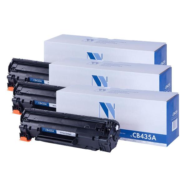 Картридж для лазерного принтера Nv Print NV-CB435A-SET3 фото