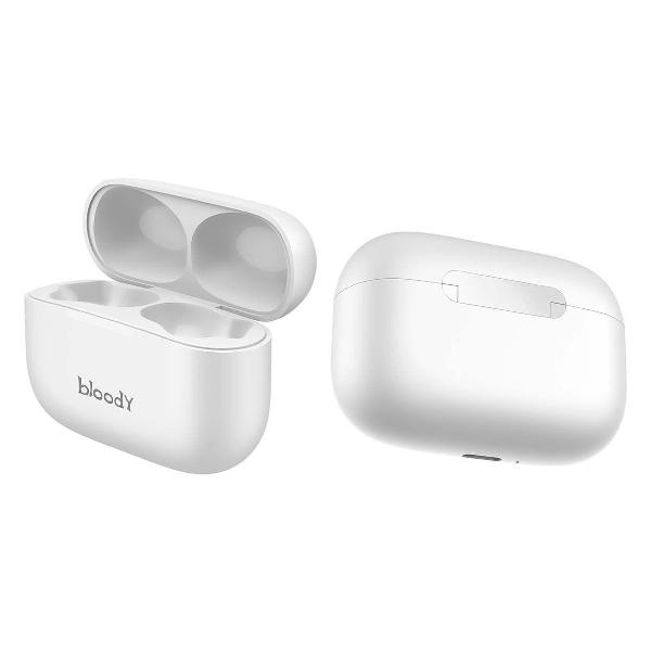 Наушники внутриканальные Bluetooth A4Tech Bloody M30 White